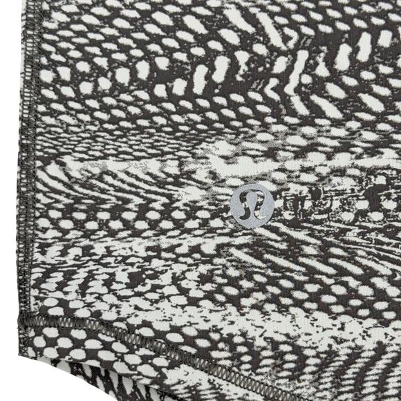 LULULEMON For The Run Short Sleeve Swerve Vapor Metal Grey Sz 4 - Picture 7 of 7